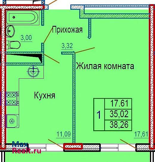 Командорская улица, 1к2 Краснодар продам квартиру