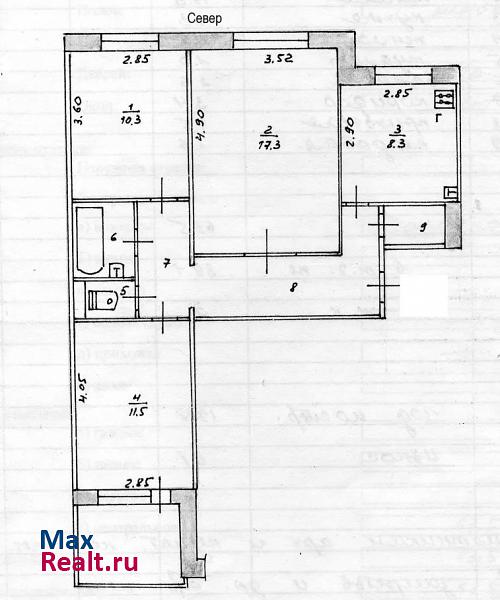 1-й микрорайон, 22 Ростов квартира