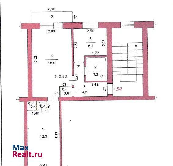 посёлок городского типа Межозёрный, улица Ленина, 16 Межозерный квартира