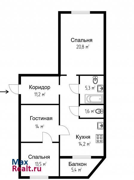 Москва, поселение Московский, микрорайон Град Московский, Радужная улица, 14к3 Московский купить квартиру