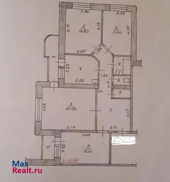 улица Ленинского Комсомола, 88/87 Чебоксары продам квартиру