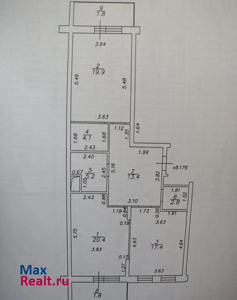 улица Адоратского, 1Б Казань продам квартиру