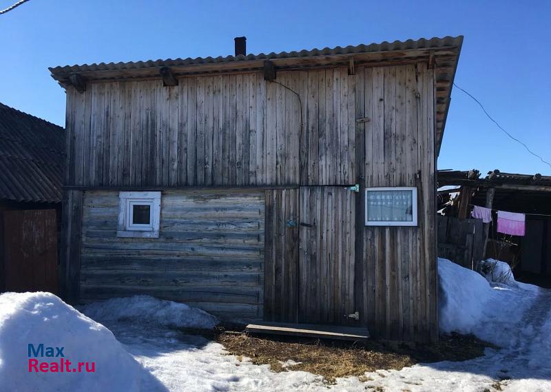 Тяжинский деревня Знаменка, Центральная улица частные дома