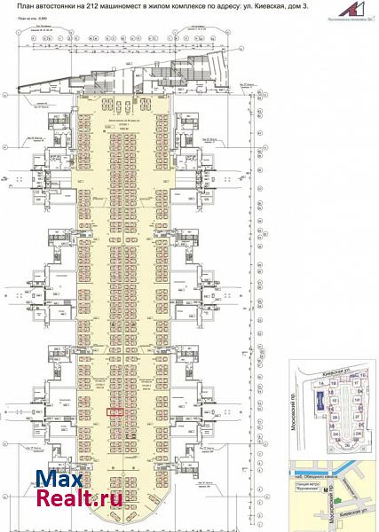 Киевская улица, 3 Санкт-Петербург машиноместо купить