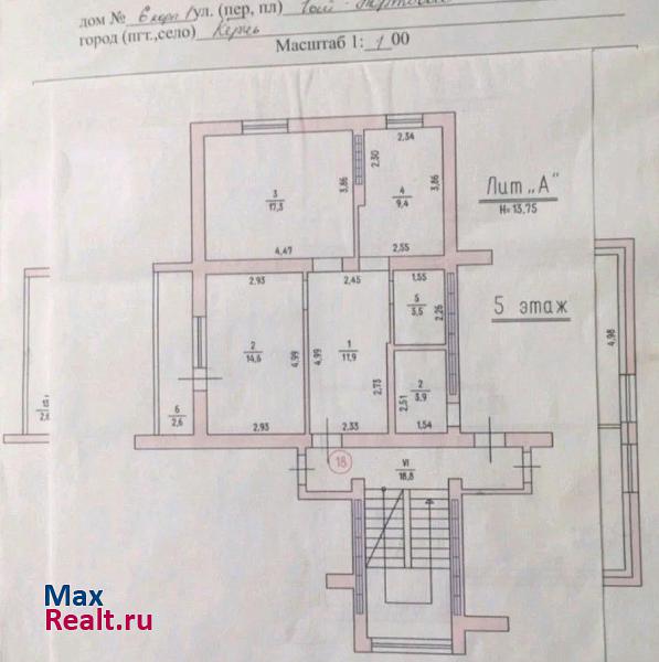 1-й Портовый переулок Керчь продам квартиру