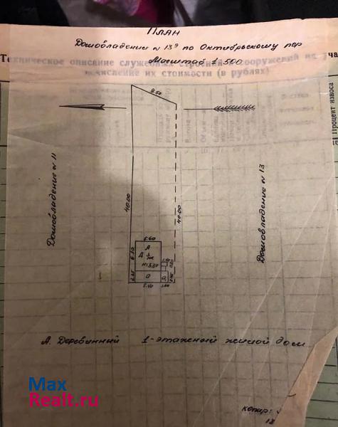 Сарапул Удмуртская Республика, Северный район, Октябрьский переулок частные дома