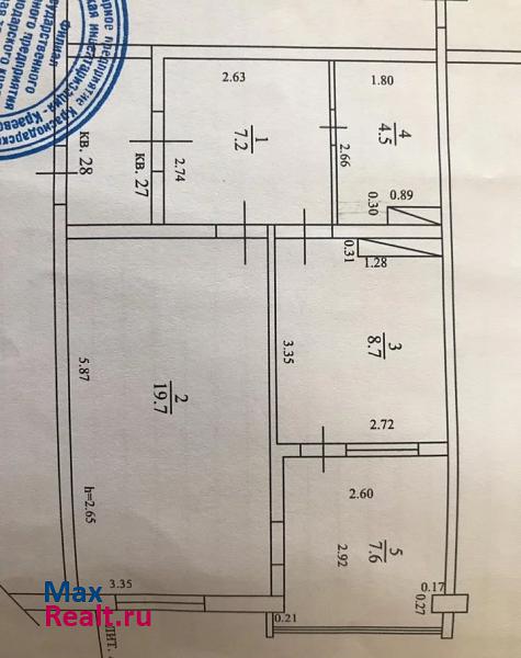 Адлерский район, улица Искры, 66/5 Сочи продам квартиру