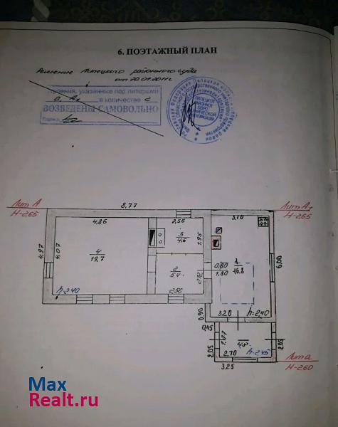 Липецк село Сырское, Пролетарская улица, 6 продажа частного дома