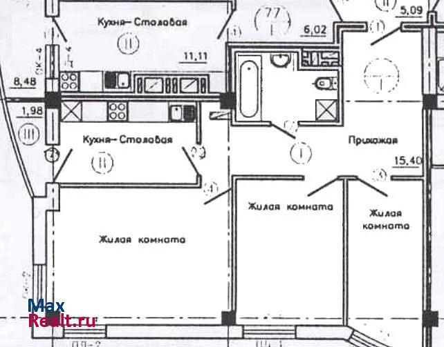 Эпроновская улица, 1 Калининград продам квартиру