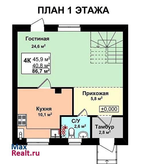 Кстовский район, посёлок Ждановский, Рябиновая улица таунхаусы Ждановский продажа