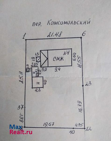 Рудня Комсомольский переулок, 4 продажа частного дома