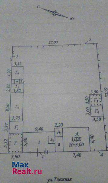 Ленск Таёжная улица, 42 продажа частного дома