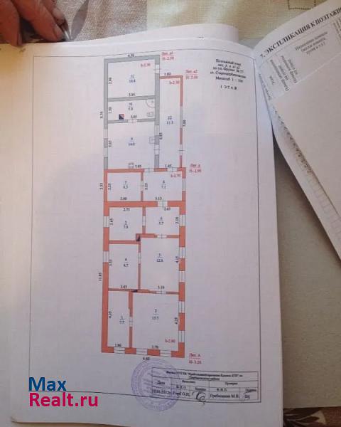 Старощербиновская станица Старощербиновская, улица Фрунзе продажа частного дома