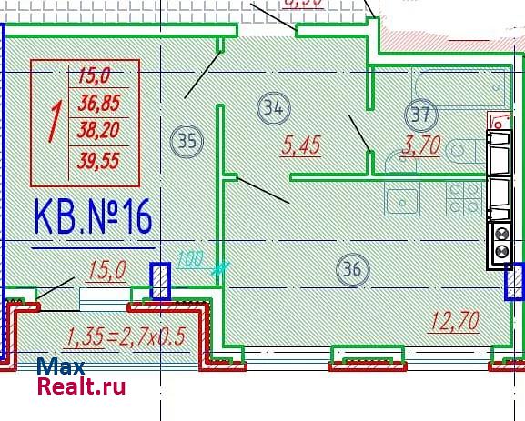 Яблоновский посёлок городского типа Яблоновский, Шоссейная улица, 63/14 квартира купить без посредников