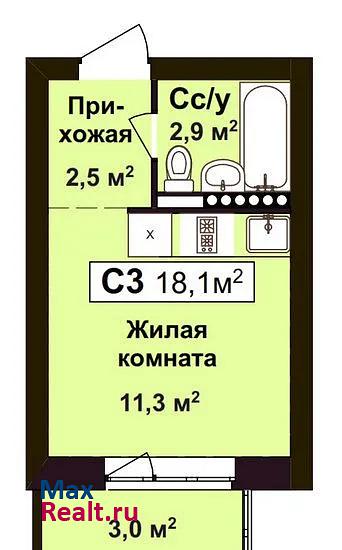 посёлок Ждановский, Фестивальная улица, 5 Ждановский продам квартиру