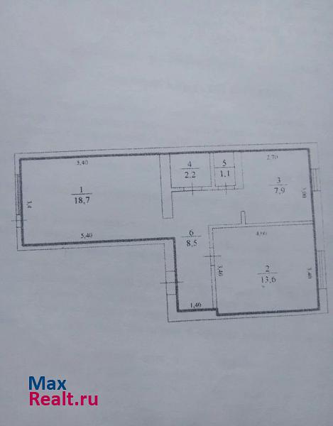 поселок городского типа Товарково, микрорайон Первомайский, 8 Товарково продам квартиру