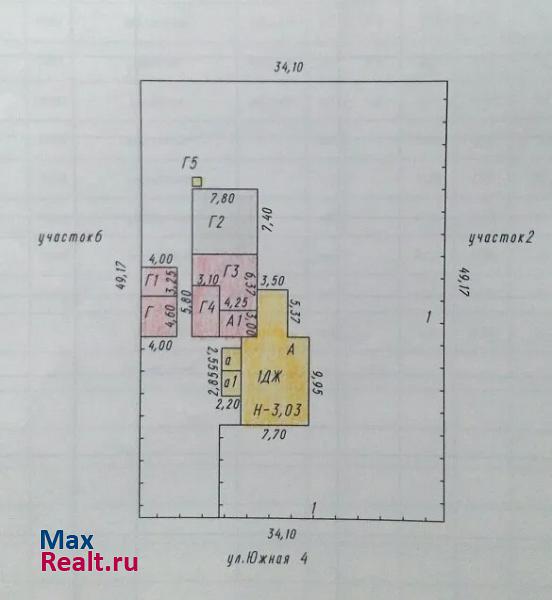 Исилькуль село Солнцевка, Южная улица, 4 частные дома