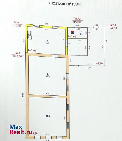 Саранск посёлок Берсеневские Выселки, 30 продажа частного дома