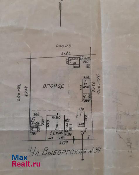 Астрахань Выборгская улица, 94 продажа частного дома