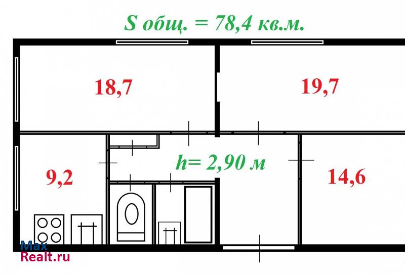 Мурманск улица Капитана Егорова, 4 квартира купить без посредников