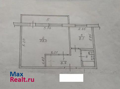 Набережные Челны посёлок ЗЯБ, 14-й комплекс, 19 квартира купить без посредников