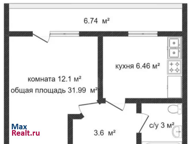 Зеленодольская улица, 67 Пенза купить квартиру