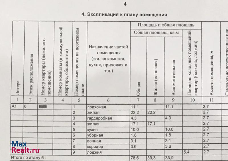 улица Строителей, 9Вк1 Дзержинск квартира