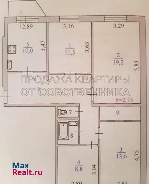 Тюменская область, Ханты-Мансийский автономный округ, улица Лермонтова, 4/2 Сургут квартира