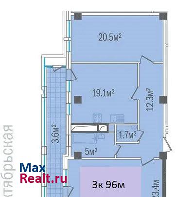 микрорайон Центральный, улица Будённого, 129 Краснодар купить квартиру