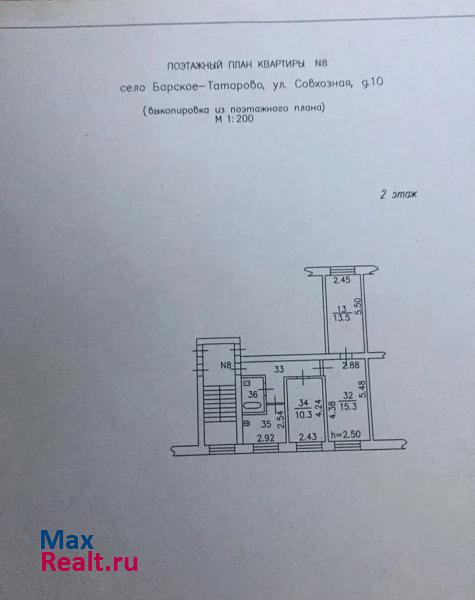 село Барское Татарово, Совхозная улица, 10 Мстера квартира