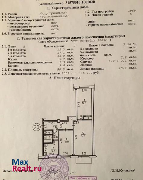 Буммашевская улица, 46 Ижевск квартира