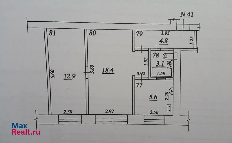 Физкультурная улица, 33 Самара квартира