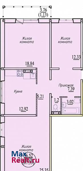 Бронная улица, 37/2 Новосибирск квартира