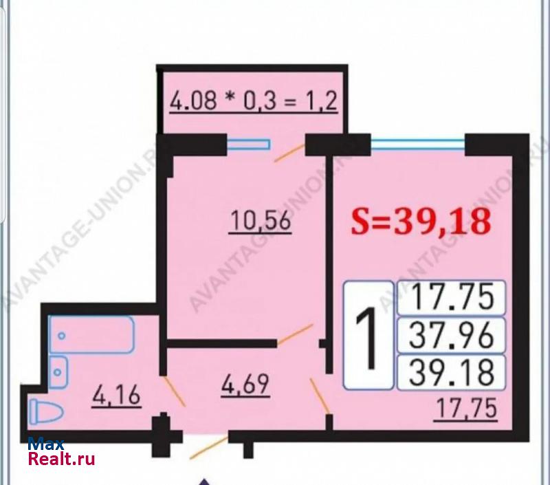 12-й микрорайон, Объездная улица, 39к3 Анапа купить квартиру