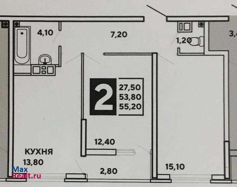 Командорская улица, 1к2 Краснодар купить квартиру