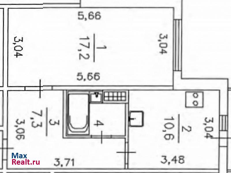 улица Подвойского, 24к3 Санкт-Петербург купить квартиру