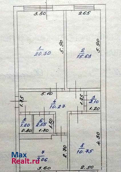 посёлок городского типа Ракитное, улица Коммунаров, 11Б Ракитное квартира