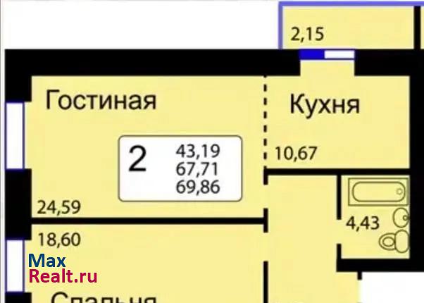 улица Елены Стасовой, 38Д Красноярск квартира