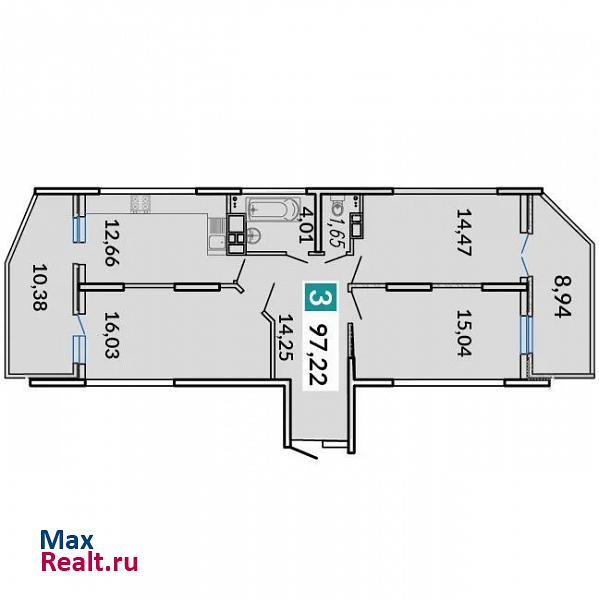 микрорайон Ростовское Шоссе, улица Цезаря Куникова, 24к2 Краснодар купить квартиру