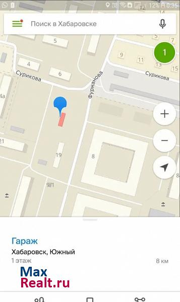 купить гараж Хабаровск улица Фурманова