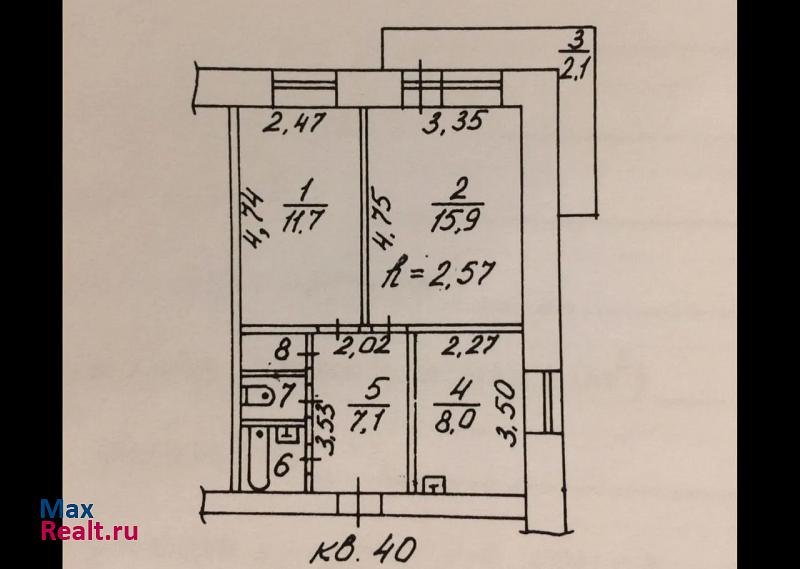 микрорайон Ветлужанка, улица Петра Словцова, 10 Красноярск квартира