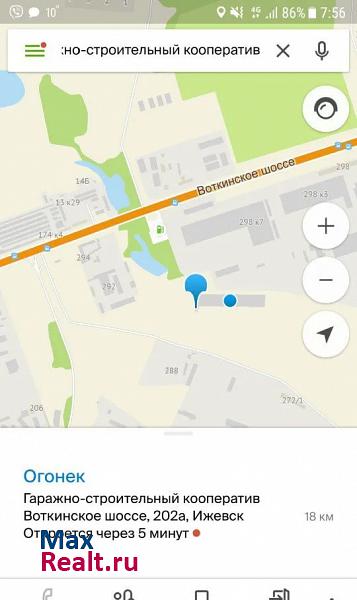 купить гараж Ижевск Воткинское шоссе, 202