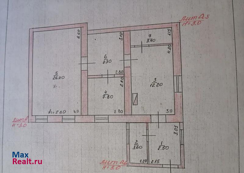 село Верхняя Хава, Первомайская улица, 3 Верхняя Хава квартира