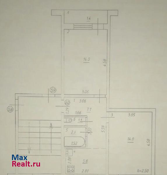 поселок Сердовино, улица Связистов, 8 Сызрань квартира