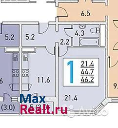 микрорайон Новая Трёхгорка, Кутузовская улица, 25 Одинцово купить квартиру