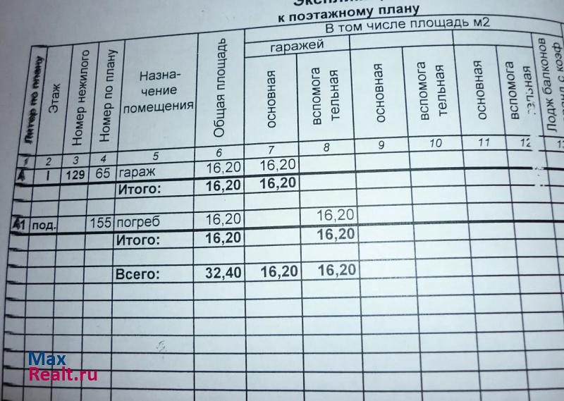 купить гараж Чебоксары проспект Тракторостроителей, 48Б