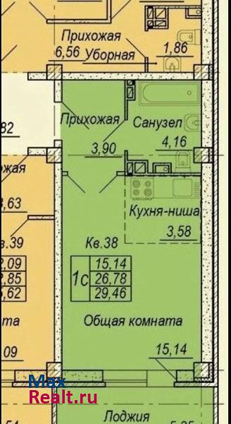 переулок Салютина, 2 Ростов-на-Дону квартира