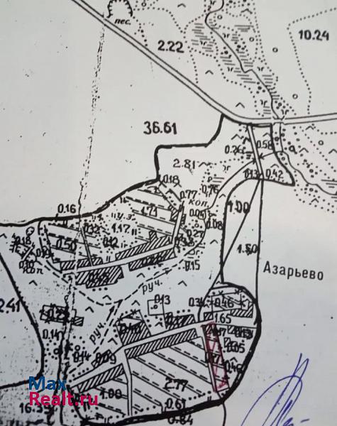 купить частный дом Мещовск деревня Азарьево