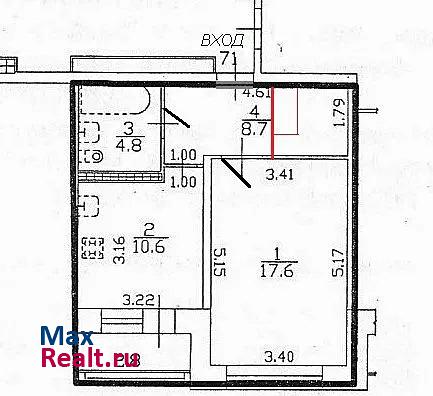 Петергофское шоссе, 59 Санкт-Петербург продам квартиру