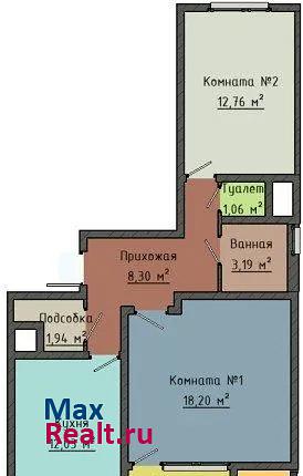 микрорайон Заречье, улица Белякова, 2к1 Ногинск квартира